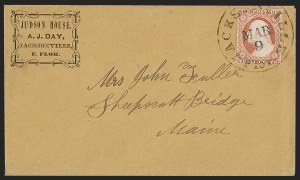 Sale 1291, Lot 128, Florida Postal History: Statehood Period