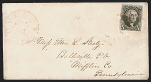 Sale 1291, Lot 157, 1847 Issue from Florida