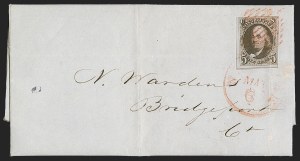 Sale 1291, Lot 159, 1847 Issue