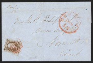 Sale 1291, Lot 166, 1847 Issue