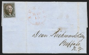 Sale 1291, Lot 172, 1847 Issue