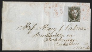 Sale 1291, Lot 176, 1847 Issue