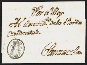 Sale 1291, Lot 21, Florida Postal History: Spanish Period