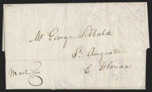Sale 1291, Lot 22, Florida Postal History: Spanish Period