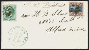 Sale 1291, Lot 242, 1869 Pictorial Issue