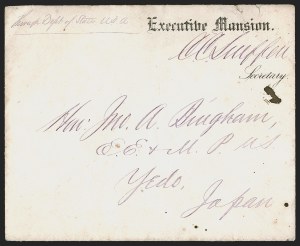 Sale 1291, Lot 3, Autographs, Free Franks, Stampless