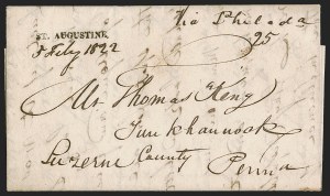 Sale 1291, Lot 31, Florida Postal History: American Military Govt. Period