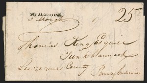 Sale 1291, Lot 32, Florida Postal History: American Military Govt. Period