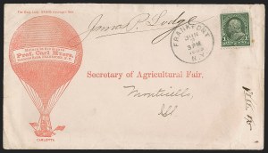 Sale 1291, Lot 323, Air Post and Flight Covers