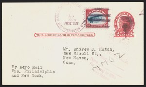 Sale 1291, Lot 324, Air Post and Flight Covers