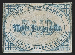 Sale 1291, Lot 358, Carriers, Locals, Western Express