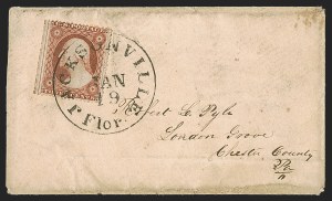 Sale 1291, Lot 430, Florida in the Civil War: Independent & C.S.A. Uses