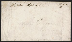 Sale 1291, Lot 475, Florida in the Civil War: Towns and Handstamped Paid