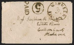 Sale 1291, Lot 481, Florida in the Civil War: Towns and Handstamped Paid