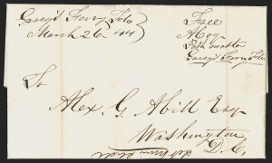 Sale 1291, Lot 51, Florida Postal History: Territorial Period (A-Q)