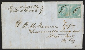 Sale 1291, Lot 511, Florida in the Civil War: Confederate General Issues, cont. (6-13)