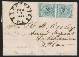 Sale 1291, Lot 514, Florida in the Civil War: Confederate General Issues, cont. (6-13)