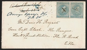 Sale 1291, Lot 522, Florida in the Civil War: Confederate General Issues, cont. (6-13)