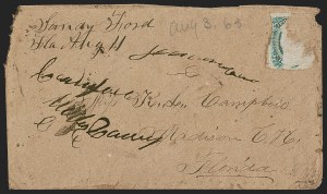 Sale 1291, Lot 524, Florida in the Civil War: Confederate General Issues, cont. (6-13)