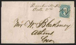 Sale 1291, Lot 536, Florida in the Civil War: Confederate General Issues, cont. (6-13)