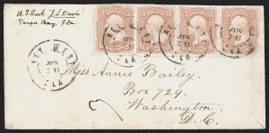Sale 1291, Lot 548, Florida in the Civil War: Union Occupation