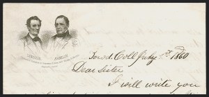 Sale 1291, Lot 552, Civil War Postal History: Union Patriotics
