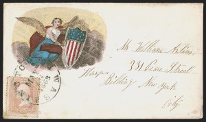 Sale 1291, Lot 555, Civil War Postal History: Union Patriotics