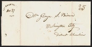 Sale 1291, Lot 56, Florida Postal History: Territorial Period (A-Q)
