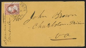 Sale 1291, Lot 564, Civil War Military Mails: Union Military and Govt. Figures