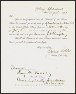 Sale 1291, Lot 580, Civil War Military Mails: Union Military and Govt. Figures