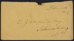 Sale 1291, Lot 586, Civil War Military Mails: Confederate Military and Govt. Figures