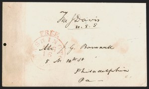 Sale 1291, Lot 590, Civil War Military Mails: Confederate Military and Govt. Figures