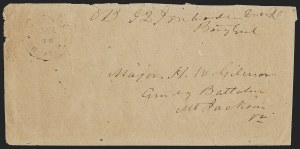 Sale 1291, Lot 594, Civil War Military Mails: Confederate Military and Govt. Figures