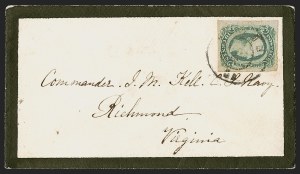 Sale 1291, Lot 596, Civil War Military Mails: Confederate Military and Govt. Figures