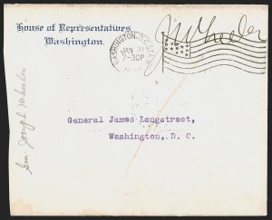 Sale 1291, Lot 598, Civil War Military Mails: Confederate Military and Govt. Figures