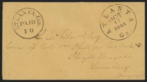 Sale 1291, Lot 609, Postmasters' Provisionals