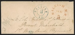 Sale 1291, Lot 615, Postmasters' Provisionals