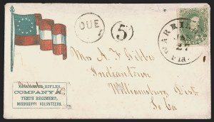 Sale 1291, Lot 633, Confederate General Issues (1-5)