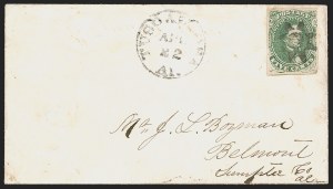 Sale 1291, Lot 639, Confederate General Issues (1-5)