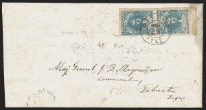 Sale 1291, Lot 646, Confederate General Issues (1-5)