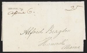 Sale 1291, Lot 65, Florida Postal History: Territorial Period (A-Q)