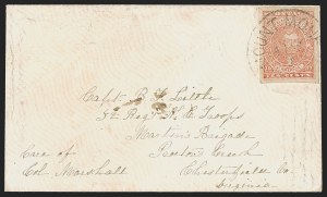 Sale 1291, Lot 654, Confederate General Issues (1-5)