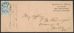 Sale 1291, Lot 663, Confederate General Issues, cont. (6-13)