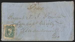 Sale 1291, Lot 705, Flag-of-Truce and Prisoners' Mail