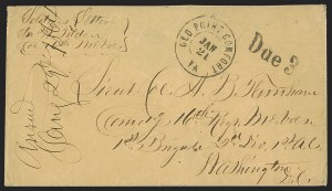 Sale 1291, Lot 708, Flag-of-Truce and Prisoners' Mail