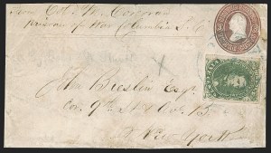 Sale 1291, Lot 711, Flag-of-Truce and Prisoners' Mail