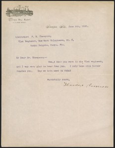 Sale 1291, Lot 734, Diamond Collection of Spanish-American War: Historical Corresp. & Covers