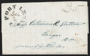 Sale 1291, Lot 74, Florida Postal History: Territorial Period (A-Q)
