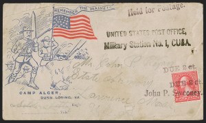 Sale 1291, Lot 741, Diamond Collection of Spanish-American War: Cuba