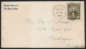 Sale 1291, Lot 771, Diamond Collection of Spanish-American War: Hawaii, Hong Kong